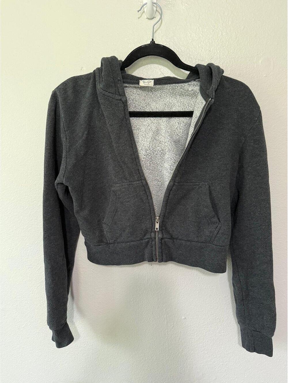 John Galt cropped Zip up hoodie one size best fits XS-medium (my closet)